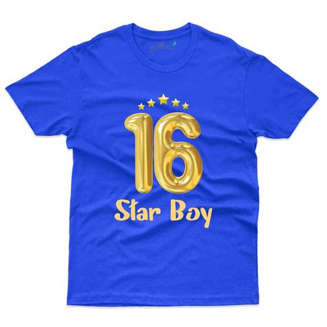 Star Boy T-Shirt - 16th Birthday Collection | Gubbacci