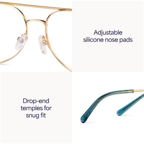 Buy Gold White Full Rim Round Vincent Chase SLEEK STEEL VC E15346-C2 ...