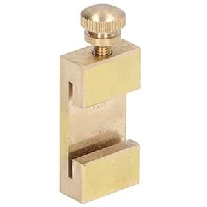 Brass Positioning Block, 1pcs Brass Ruler Limit Block Angle Line ...