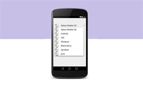 Image result for Android Custom Spinner