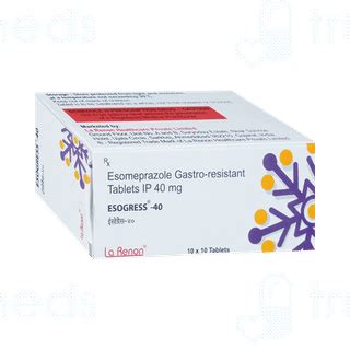 Esogress 40 Tablet: Uses, Side Effects, Price & Substitutes