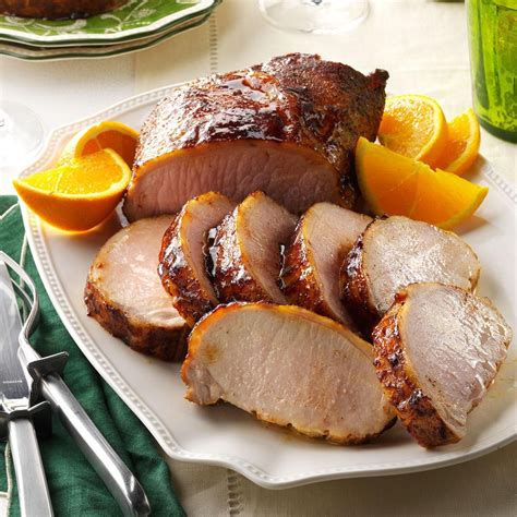 Honey-Orange Glazed Pork Loin | Recipe | Pork glaze, Pork loin, Pork