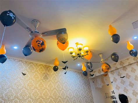 Partysanthe 30 Pcs 12 inches Halloween Balloons skeleton Spooky Pumpkin ...