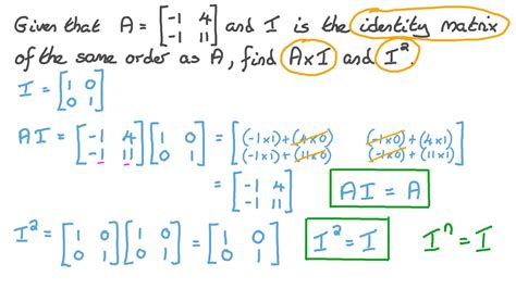 Identity Matrix 的图像结果