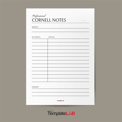 Image result for Cornell Notes Notebook