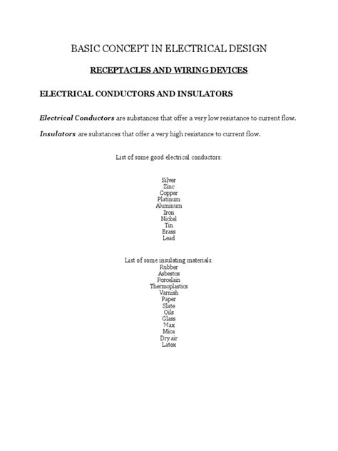 Image result for Electrical Design Basics