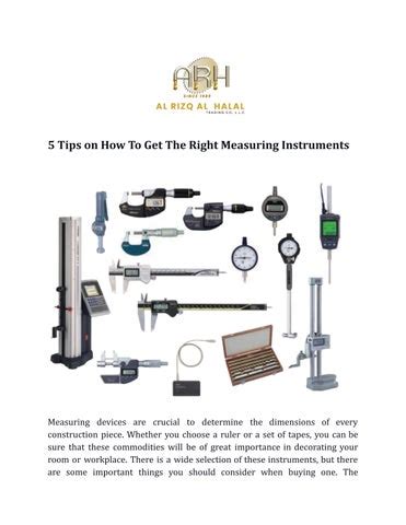 4 Measuring Instruments 的图像结果