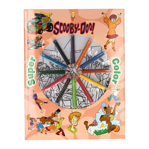 Super Color Kleurboek Scooby-Doo met Potloden ... | Lobbes Speelgoed