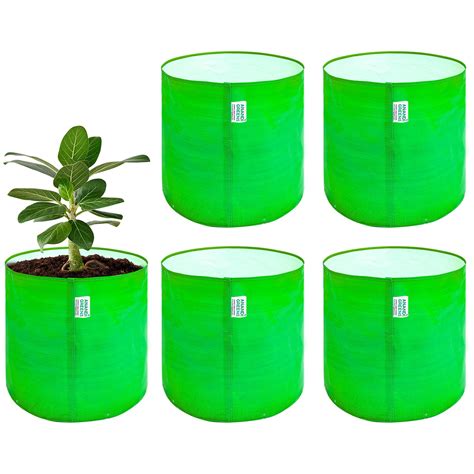 HDPE Circular Grow Bag 6x6 Inch | 260 GSM | UV Protected — Anandi Green's