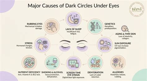 Causes of Dark Circles Under Eyes - A Complete Guide – Tezvi