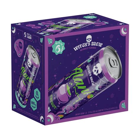 Alani Nu Sugar Free Energy Drink, Witch's Brew, 12oz Cans (6 Pack ...