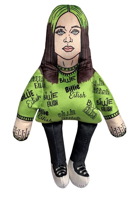 Billie Eilish doll, Billie Eilish plush doll, Celebrity plush doll
