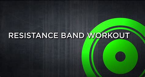 15 minute resistance band workout | Workout, Tech logos, Exercise