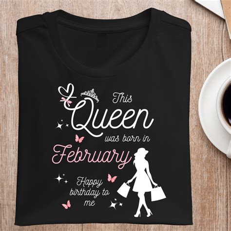 Legends and Queens Born In February | Birthday T-Shirt Collection ...