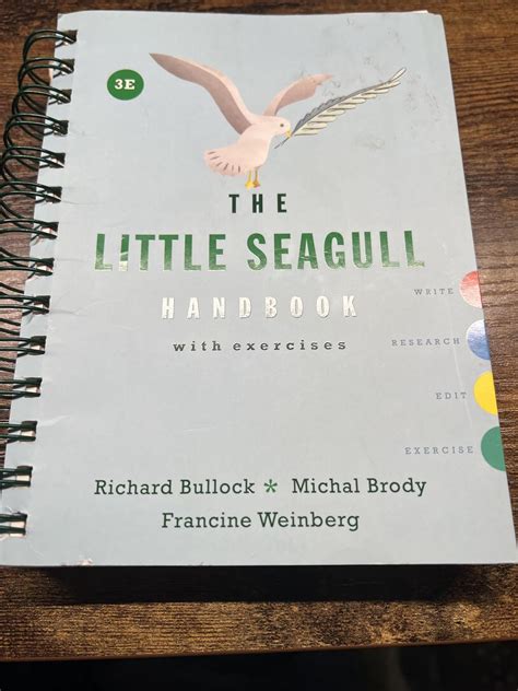 Amazon | The Little Seagull Handbook With Exercises | Bullock, Richard ...