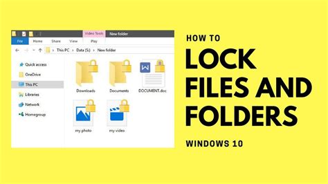 Image result for How to Lock My Persnol FileGet Help with File Explorer in Windows