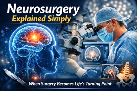 Neurosurgery Explained Simply: When Surgery Becomes Life’s Turning ...