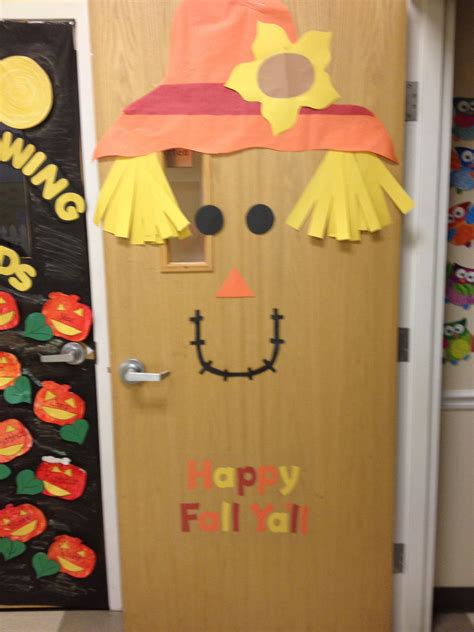 Fall Door Decoration Ideas For School