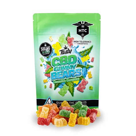 500mg CBD Gummy Bears – HTC – Be Pain Free Global