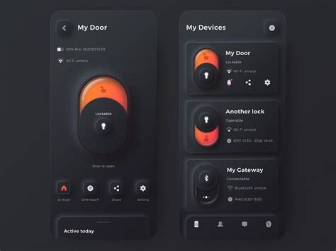 Smart Home App UI/UX Design on Behance