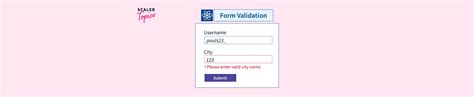 React JS Form Validation Example 的图像结果