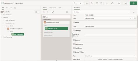 Image result for List Item Oracle Developer 6I Checkbox