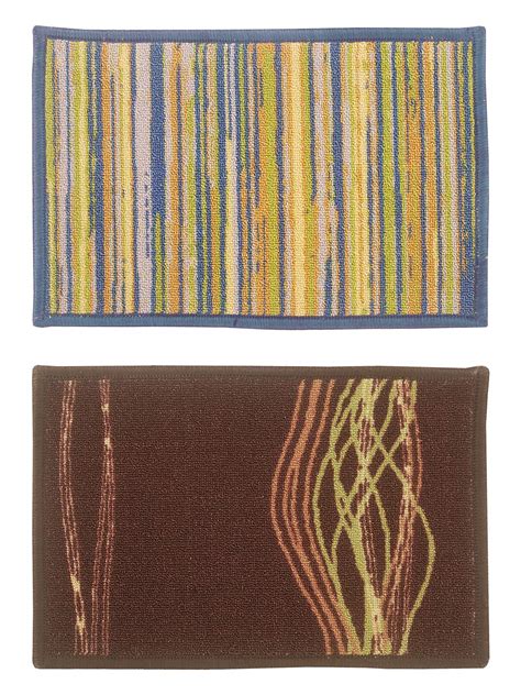 Buy BIANCA Highly Durable Anti Slip Door Mat -2pc Small Set (splender ...