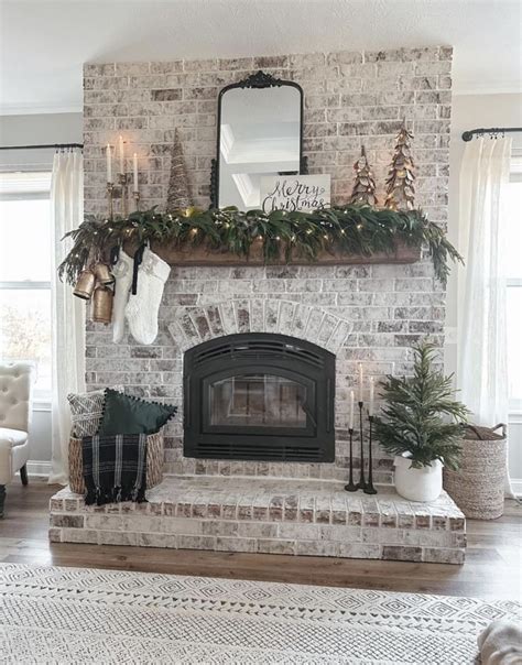 How to german schmear brick fireplace – Artofit
