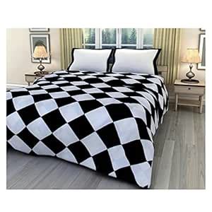 Buy Pashm Designer Soft and Cozy, Imported Cotton Reversible Single Bed ...