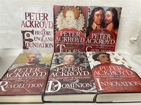 The History of England: Foundation / Tudors / Civil War / Revolution / Dominion / Innovation. 6 ...