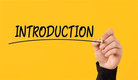 Image result for Introduction Script Template