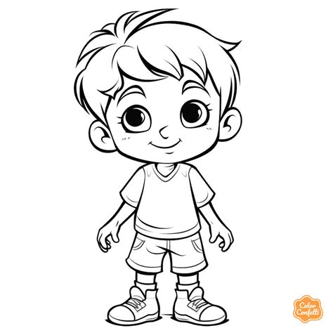 Free Coloring Pages For Boy