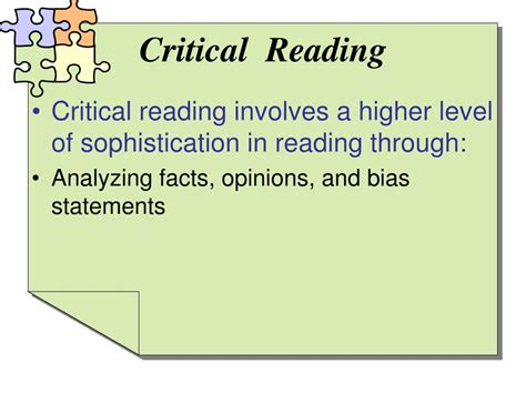 Image result for Critical Reading Explained