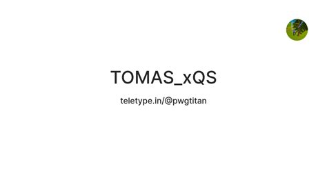 TOMAS_xQS — Teletype