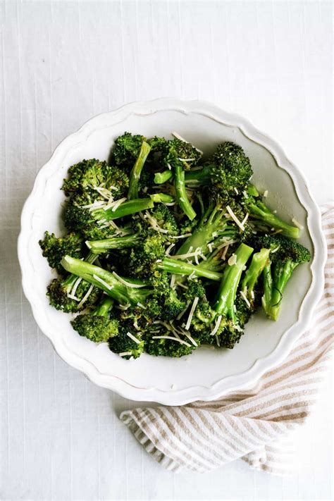 Oven Roasted Parmesan Broccoli Recipe - Six Sisters' Stuff