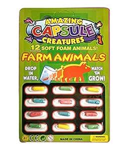 VR Creatives Magic Amazing Capsule Creatures Grow in Water Soft Animal ...