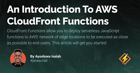 Image result for AWS CloudFront Functions