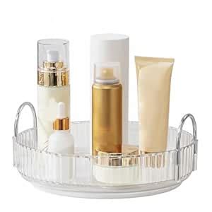INOVERA (LABEL) 1-Tier 360° Rotating Makeup Cosmetic Organizer ...