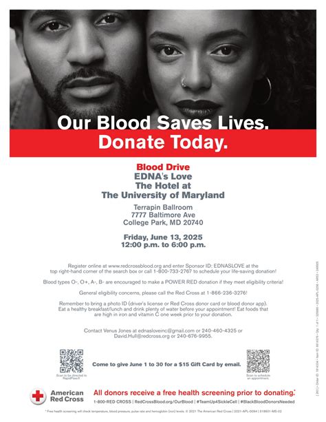 Blood Drives – EDNA'S Love, Inc.