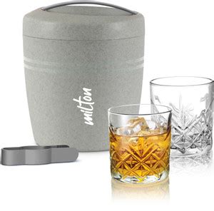 MILTON 1.5 L Plastic, Glass Spiritz Gift Set, Polar Ice Pail 1.5 Ltr ...