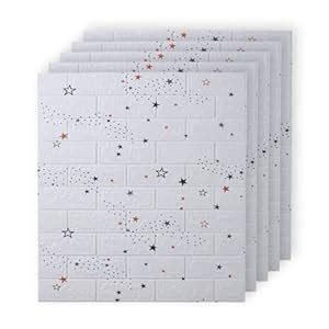 Kuber Industries Foam Brick Pattern 3D Wallpaper for Walls|Soft PE Foam ...