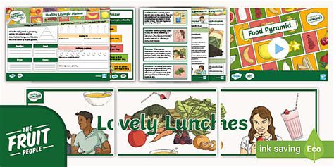 Lovely Lunches 5th/6th Class Resource Pack (teacher made)