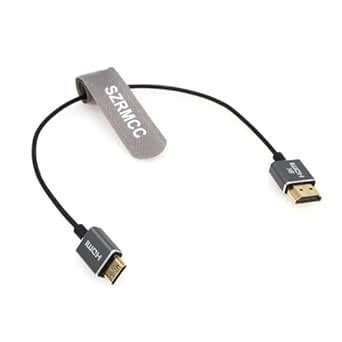 SZRMCC 8k Mini HDMI to HDMI 2.1 Cable Ultra Thin 2.5mm Flex High Speed ...
