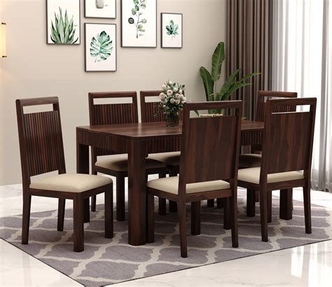 Dining Table Set With 6 Chairs