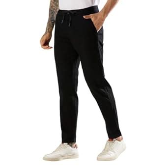 Buy TCI Men’s Cotton Linen Lycra Joggers – Lightweight Travel Pants ...