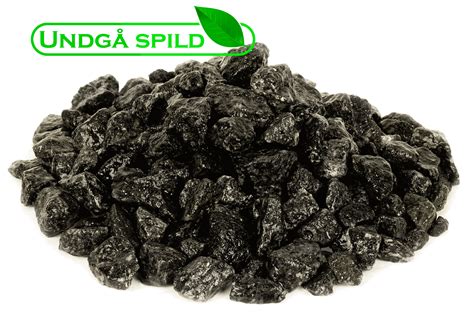 Sorte granitskærver 11-16 mm - Undgå spild - FRI FRAGT