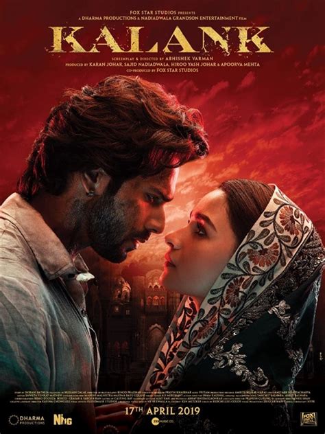 Kalank: Box Office, Budget, Hit or Flop, Predictions, Posters, Cast ...
