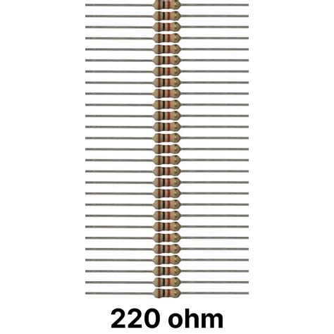220 ohm Resistor(Pack of 50)