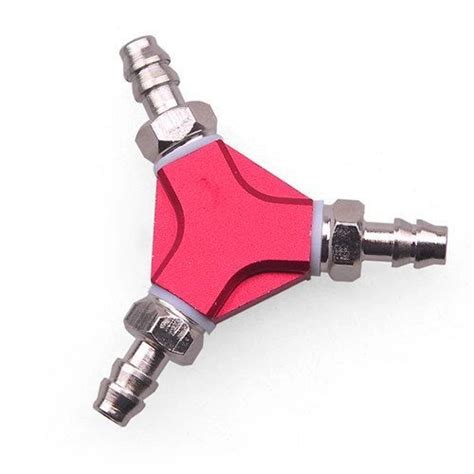 CNC 3-way Universal Oil Joint Nozzle Fuel Filter Outlet Inlet for Gas ...