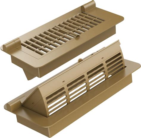 Floor Vent Covers 4 x 10 inch, Adjustable Air Vent Deflectors for Home ...